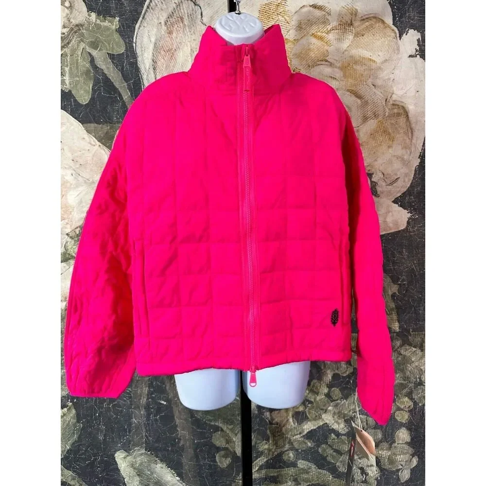 NEW Free People Poppy Packable Puffer Jacket Size L